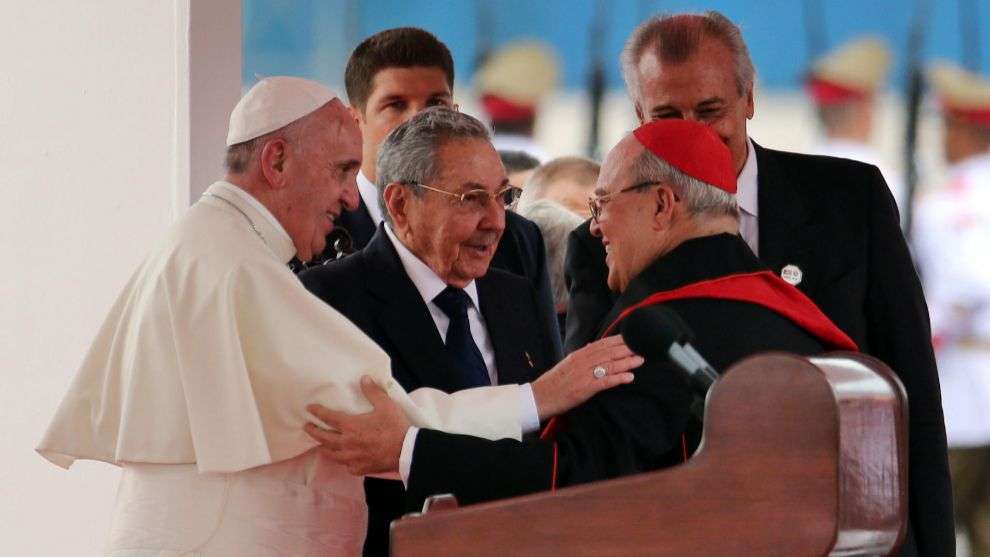 Jaime Ortega, el cardenal del deshielo Foto: EFE