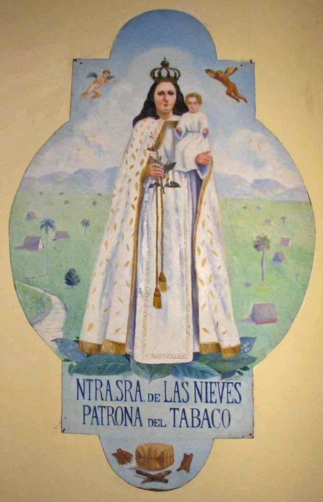 La Virgen de las Nieves, en Mantua.