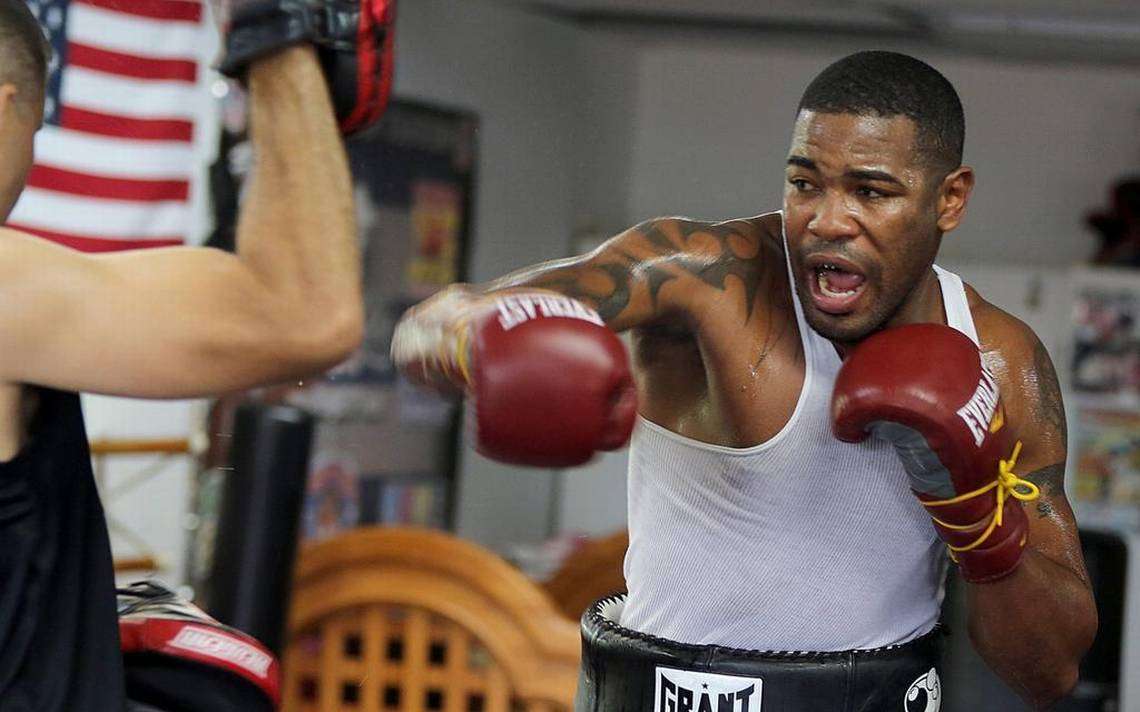 El cubano Yunier Dorticós  peleará por el título mundial. Foto:  El Nuevo Herald