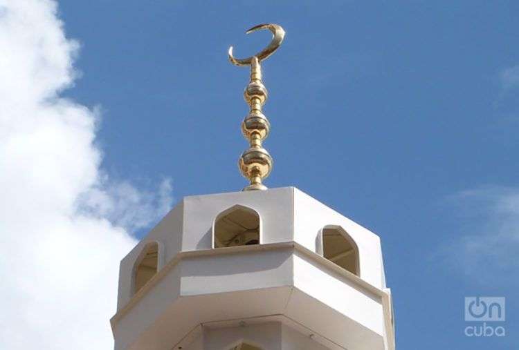 Minarete de la mezquita en la calle Oficios. Foto: Ángel Márquez Dolz