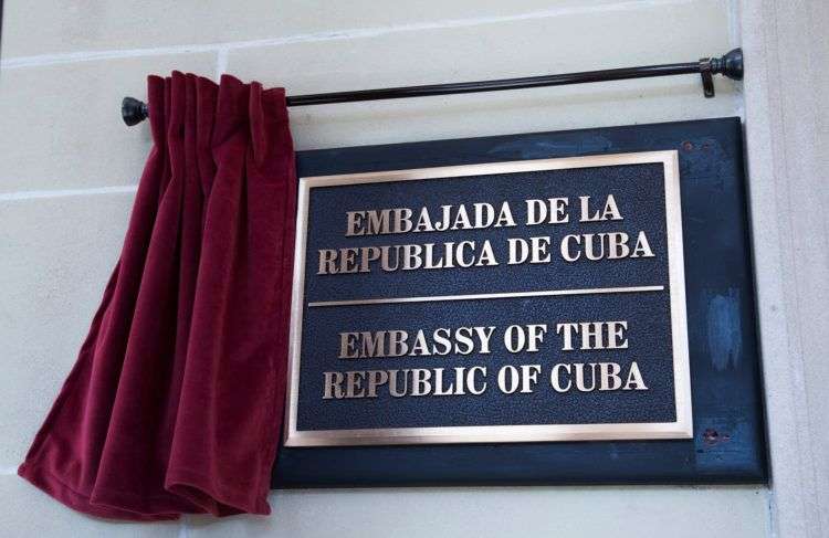 Foto: Página de la Embajada cubana en EE.UU. en Facebook.