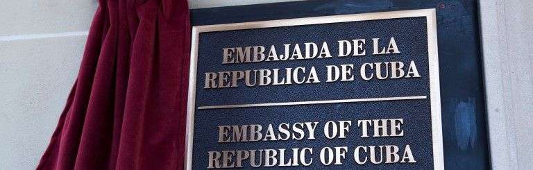 Foto: Página de la Embajada cubana en EE.UU. en Facebook.