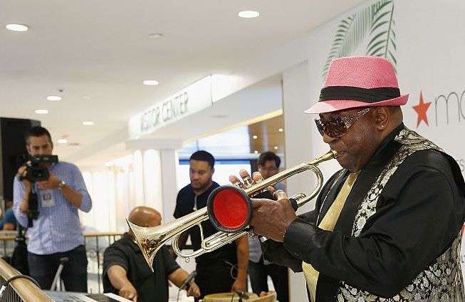Recording Artist, Joey Morant performs during 2016 Harlem/Havana Music and Cultural Festival at Macy's Herald Square on August 18, 2016 in New York City.