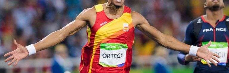 Orlando Ortega, de Cuba, gana plata para España.