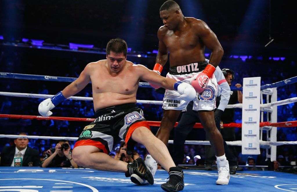 Ortiz posee una de las pegadas más poderosas del pugilismo profesional. Foto: Univisión.