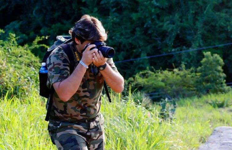 V Concurso Internacional de Fotografía "Naturaleza Digital", en Topes de Collantes. Foto: Cortesía de Gaviota S.A.