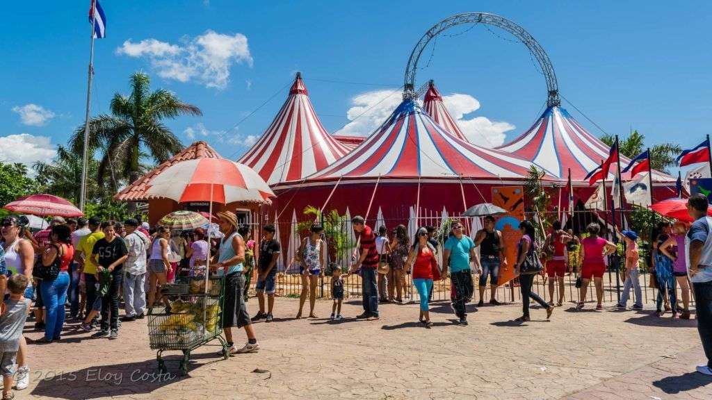 Festival Circuba 2015 en la Carpa Trompoloco de Miramar. Foto: Eloy Costa.