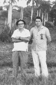 René Batista y Samuel Feijóo. Foto: Cortesía del autor.