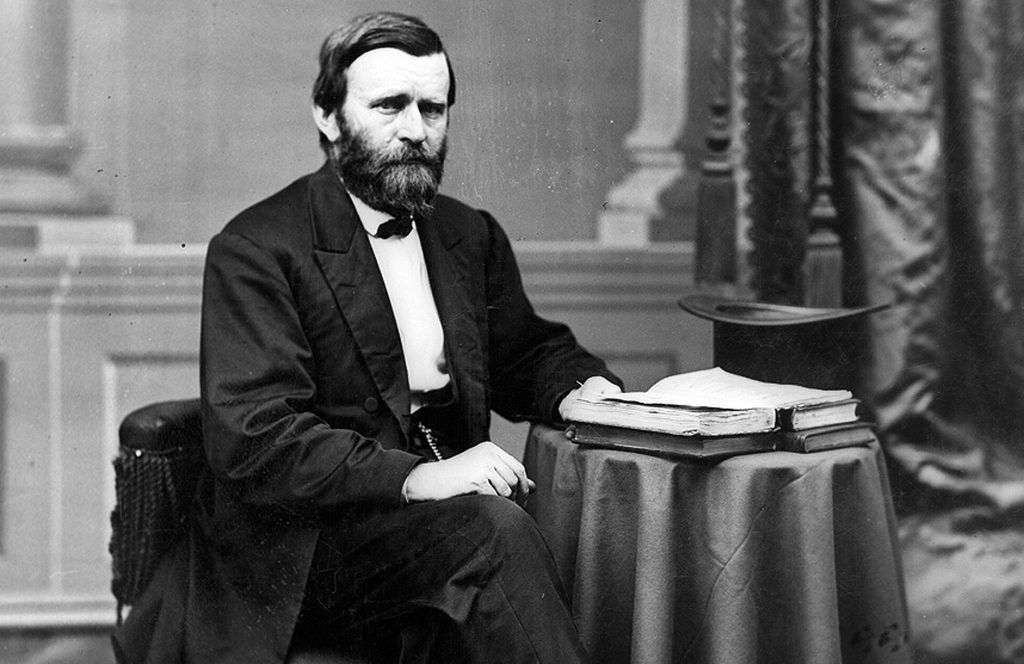 Ulises S. Grant, presidente de los Estados Unidos entre 1869 y 1877.