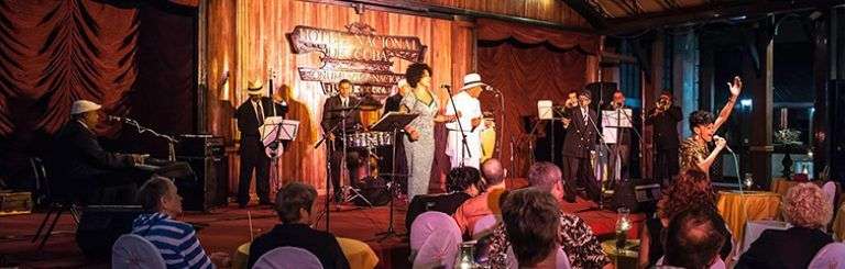 Leyendas.COM en una actuación en el Hotel Nacional de Cuba. Foto: Tomada del facebook de Cuban Old Music.