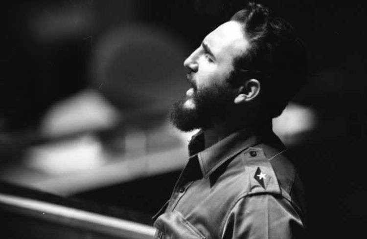 Fidel Castro en Naciones Unidas, 1960.