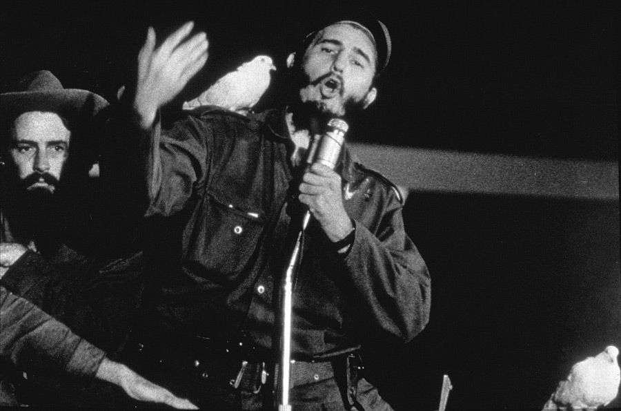 Fidel Castro, 8 de enero de 1959. Foto: Flip Schulke.
