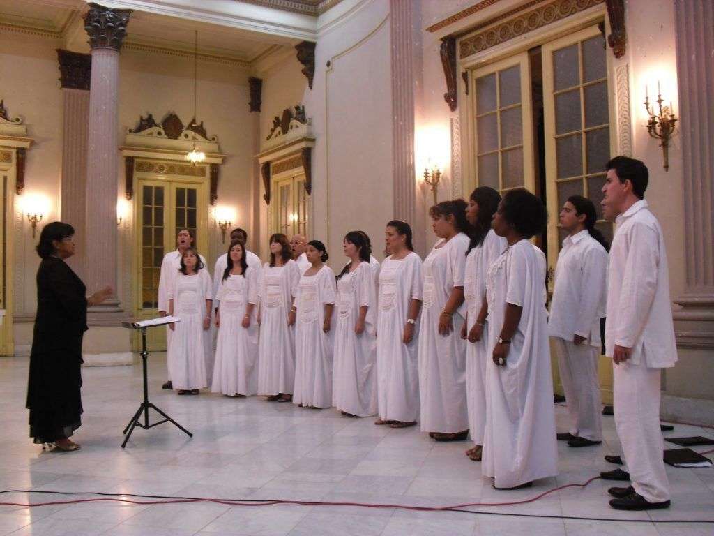 Coro Nacional. Foto tomada de Cultura Espirituana.
