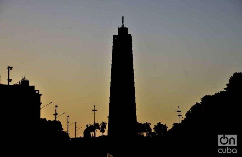 La Plaza de la Revolución José Martí esta mañana. Foto: Kaloian.