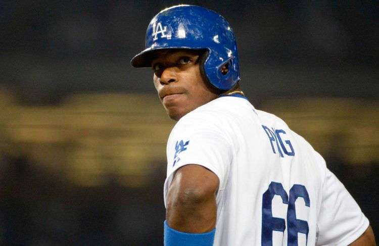 Yasiel Puig. Foto: USA TODAY Sports.