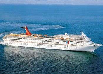El Carnival Paradise comenzará a viajar a Cuba en junio. Foto: cruisemates.com.