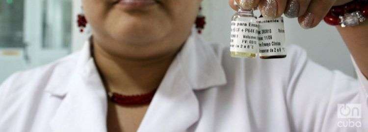Vacuna terapéutica cubana contra el cáncer de pulmón. Foto: Yander Zamora.