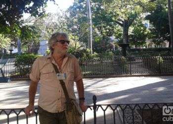 Carlos Frabetti en La Habana. Foto: Marianela Alfonso.