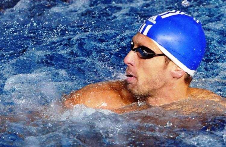 Aunque lejos de su forma óptima, Hanser García sigue siendo el líder de la natación cubana. Foto: Radio Rebelde.