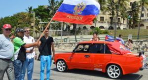 Viejos ladas en Cuba. Foto: Club de Autos Rusos de Cuba.