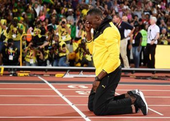 El "relámpago" Bolt se despidió en Londres de las pistas. Foto: Franck Robichon / EFE: