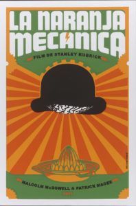 Nelson Ponce Sánchez, "La Naranja Mecanica/A Clockwork Orange," 2009. Instituto Cubano del Arte e Industria Cinematográficos (ICAIC).