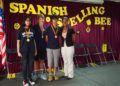 En un concurso de deletreo de español en la St. Paul American School. Foto: Cortesía de Patricia Zulueta Bravo.