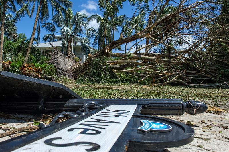 Cayos de la Florida después de Irma. Foto: EFE.
