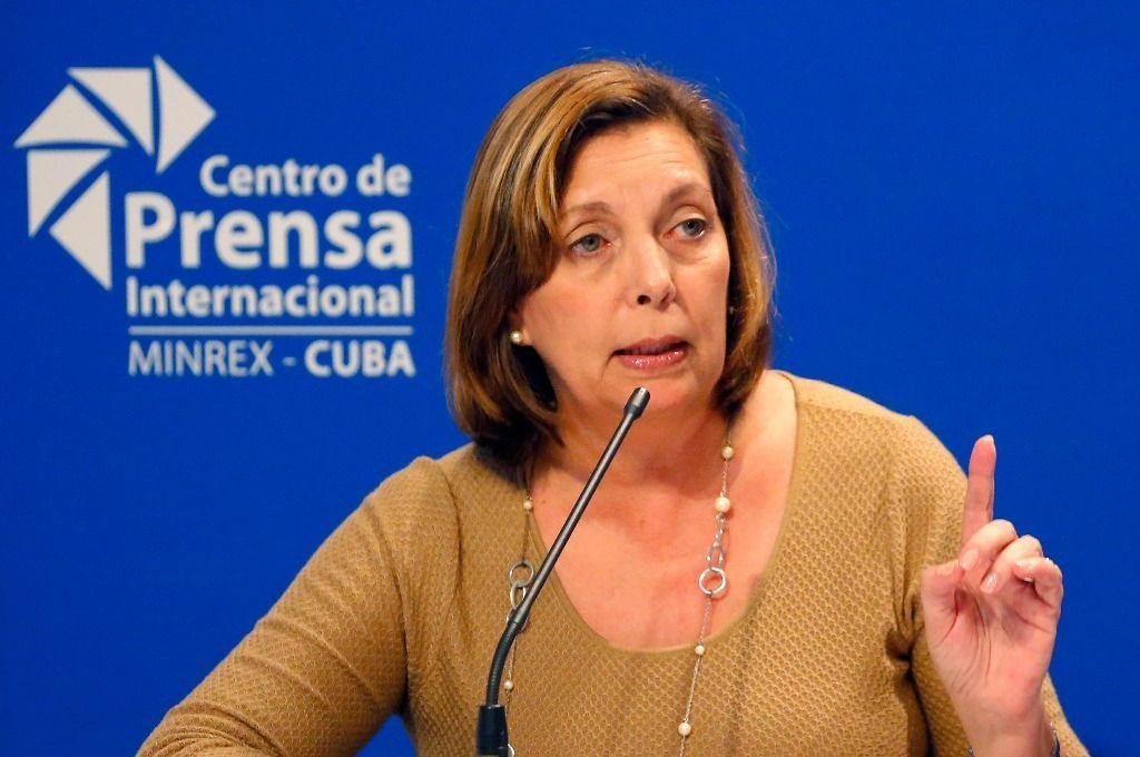 La diplomática cubana Josefina Vidal. Foto: AP /