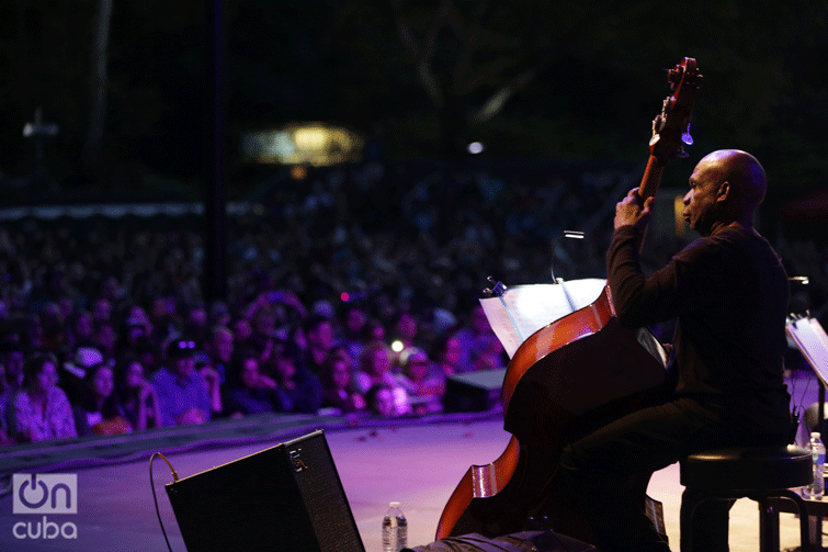 Jorge Reyes en el concierto de Silvio en Summer Stage. Foto: Gabriel Guerra Bianchini.