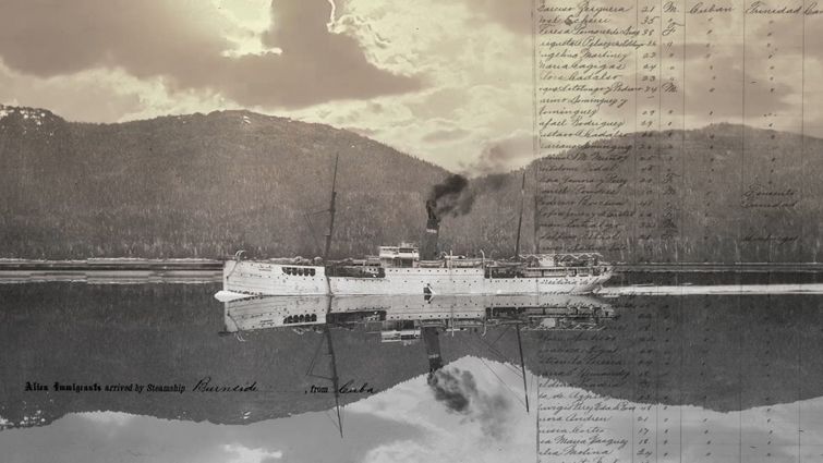El Burnside fue uno de los cinco buques que trasladó a los maestros cubanos a Estados Unidos en 1900.