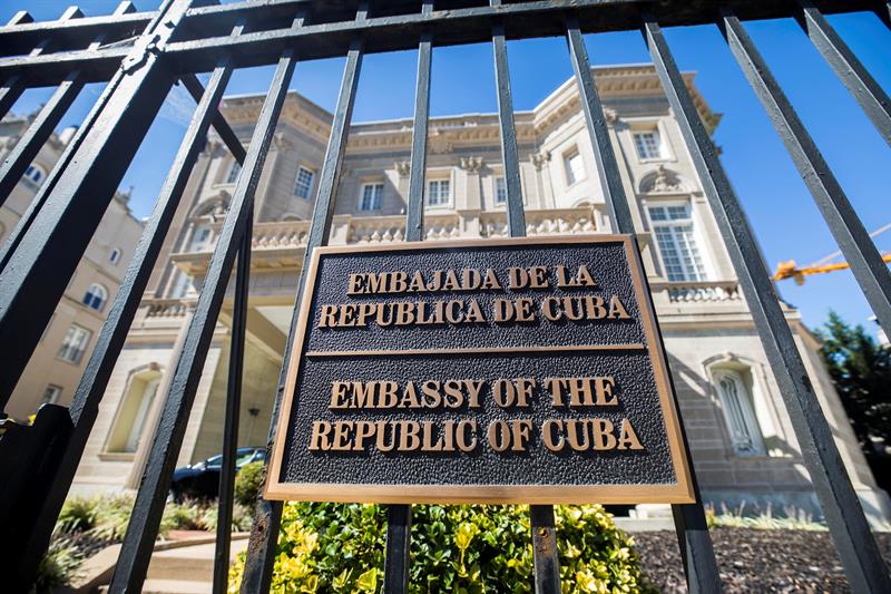 Embajada de Cuba en EE.UU. Foto: EFE / Archivo.