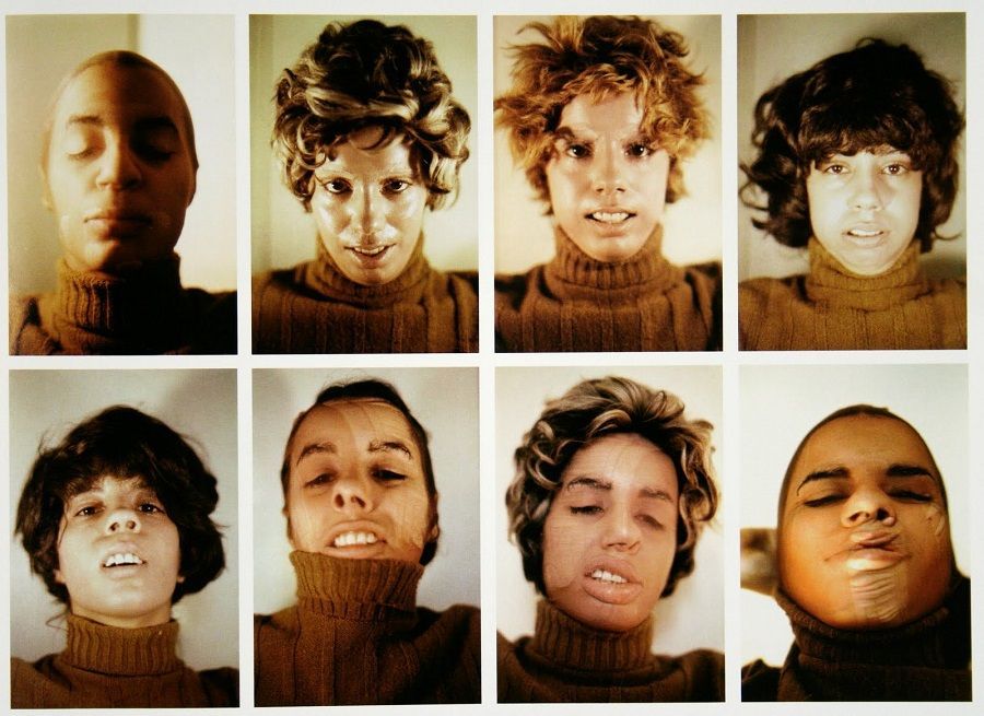 Sin título (Variaciones cosméticas faciales), 1972 © The Estate of Ana Mendieta Collection, LLC Courtesy Galerie Lelong & Co.