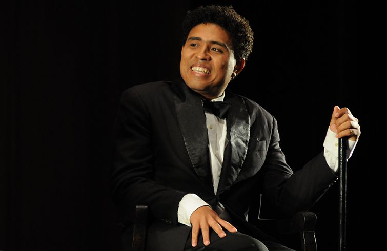 Eider Luis Pérez, actor, guionista y director del grupo humorístico cubano Etcétera. Foto: cortesía del entrevistado.