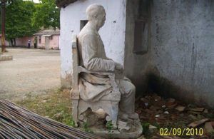 Estatua de Estrada Palma, en 2010. Foto: archivo de Ignacio Fernández Díaz.