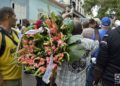 Homenaje de la Asociación Secreta Abakúa de Cuba a los cinco abakúas muertos mientras intentaban detener el fusilamiento de los ocho estudiantes de medicina. Foto: Otmaro Rodríguez.
