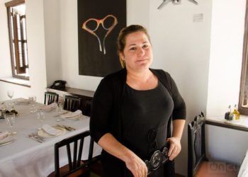 Niuris Higuera Martínez, propietaria de restaurante habanero Atelier. Foto: Alain L. Gutiérrez