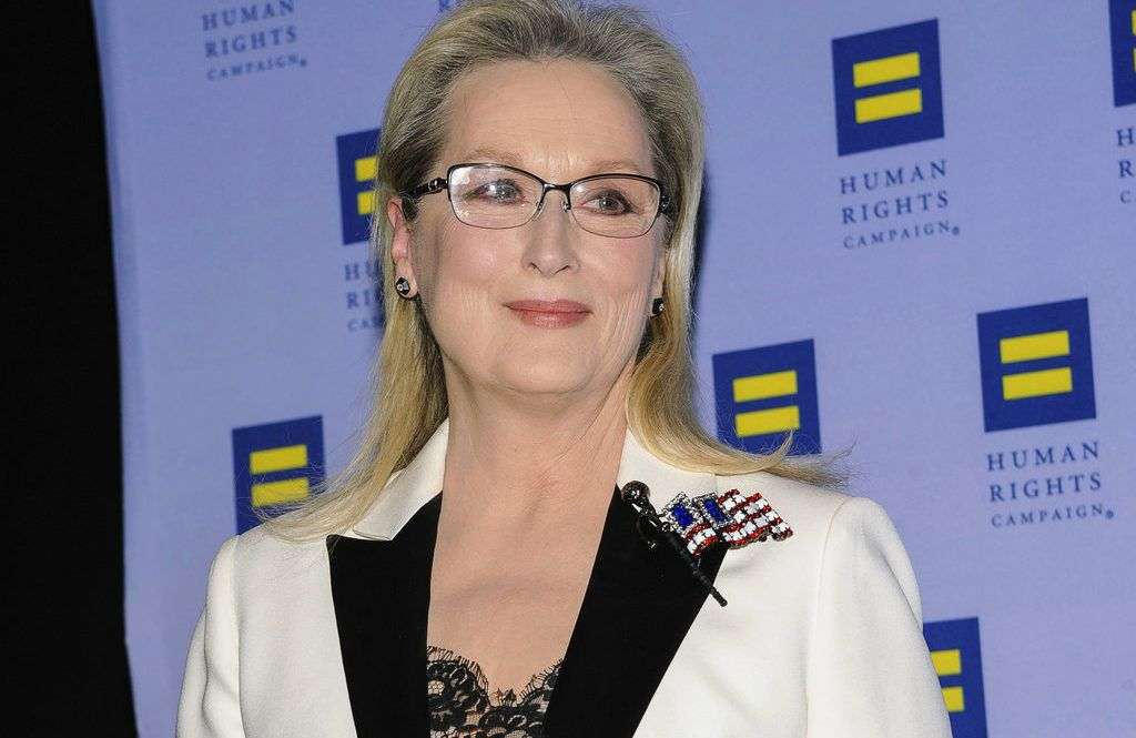 Meryl Streep en una gala de la Human Rights Campaign Greater New York. Foto: Christopher Smith / Invision /AP / Archivo.