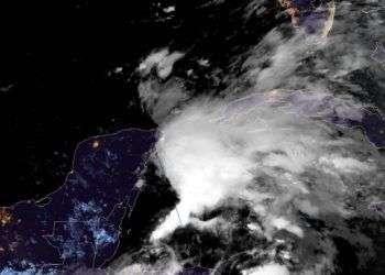 Tormenta Alberto, la primera de la temporada ciclónica del Atlántico.