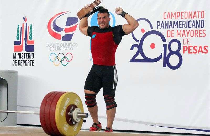 Arley Méndez, el cubano nacionalizado chileno. Foto: Raúl Calvo / EFE.