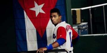 Entre las bajas más notables del Sub-23 está Yoelkys Céspedes en Granma, quien juega la Serie Especial de Preparación rumbo a Barranquilla. Foto: Ko Sasaki / The New York Times.