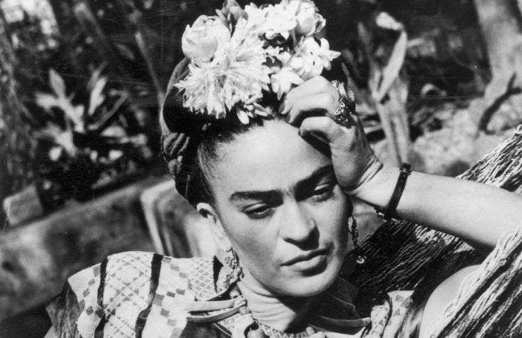 Frida Kahlo en 1950. Foto: Hulton Archive / Getty Images.