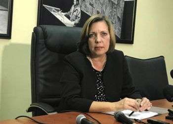 Josefina Vidal en la Cancillería cubana meses atrás. Foto: @CubaMINREX.