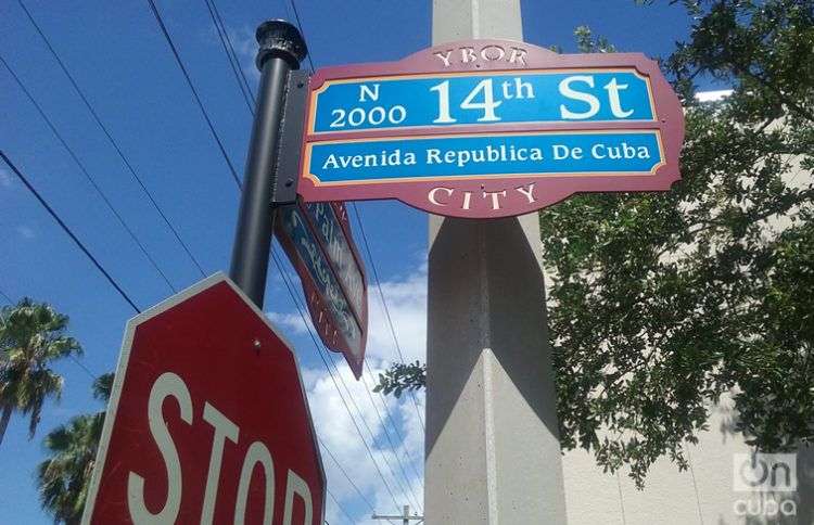 Avenida Republica de Cuba, Ybor City. Foto: Alfredo Prieto.