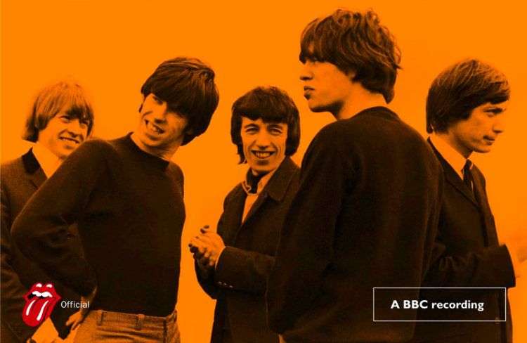 Detalle de la portada del álbum "On Air" de los Rolling Stones en una imagen proporcionada por Interscope, via AP.