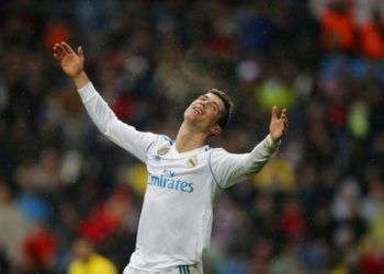 Cristiano Ronaldo durante un partido amistoso ante Argelia, el jueves 7 de junio de 2018, en Lisboa. Foto: Armando Franca / AP.