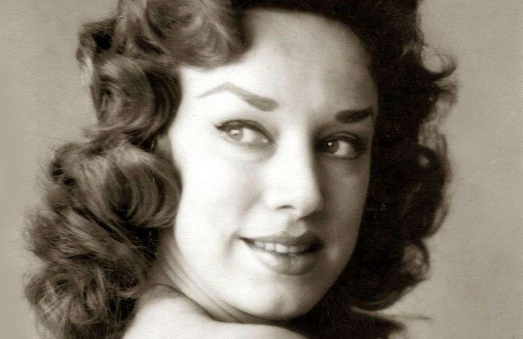 Rosita Fornés en los años 50.