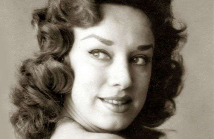 Rosita Fornés en los años 50.