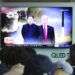 Noticiero norcoreano en un tv de la estación de tren de Seúl, Corea del Sur, el 11 de junio de 2018. Foto: Ahn Young-joon / AP.