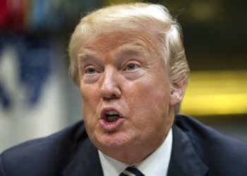 Trump en la cumbre del G-7 en La Malbaie, Quebec, el 9 de junio de 2018. Foto: Evan Vucci / AP.